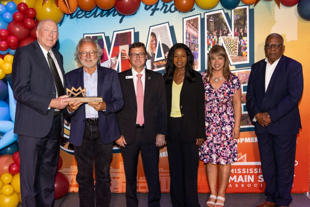 MCITY Wins Award For Outstanding Economic Impact From Mississippi main street association